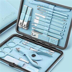 Manicure Set Professional Pedicure Kit Nail Clippers Kit -18 pcs Nail Care Tools